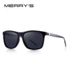 Lentes cuadrados super ligeros polarizados para hombre